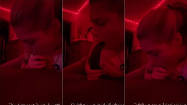 A Dabofhalovip se jogou de cabeça no negão cheio de atributos