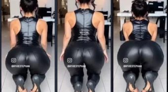 A Nyvi Estephan se vergou, mostrando sua bunda maravilhosa