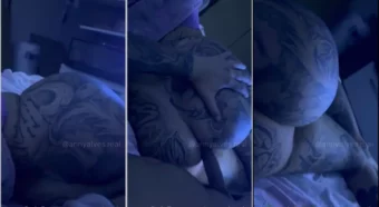 Anny Alves e seu parceiro de filme pornô!