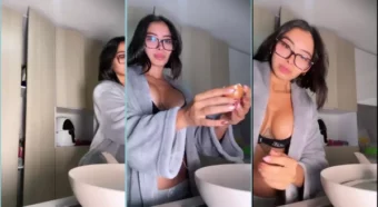 Daniela Antury se soltando e arrasando na cozinha!