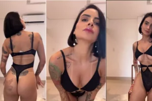Lola Benvenutti, a morena irresistível com curvas de dar água na boca, se exibindo com tudo!