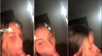 Mariah Kalili em um vídeo ousado, se divertindo com uma performance incrível de chupeta!