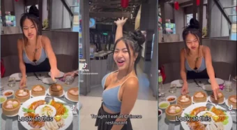 Phatcharin, a japonesa gostosinha de saia preta bem curta