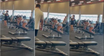 Registrando a musa fitness Dessinha Wife