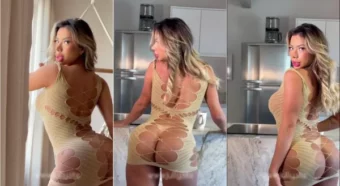 Vídeo bem quente com a Jully Queiroz quase pelada!