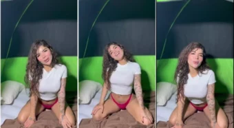 Vídeo da Jois Ramirez se passando no acampamento com um estranho bem interessante