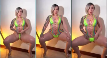 Vídeo da Verônica Obando se remexendo de um jeito bem caliente