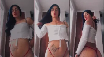 Vídeo no Telegram com a Alexa García exibindo seu corpo maravilhoso