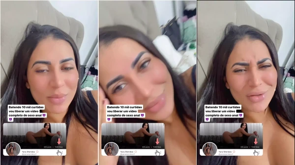 Vídeo ousado da morena Yara Mendes, uma verdadeira beldade safadinha!
