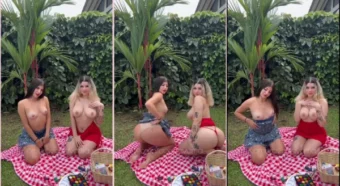 Xiomara Echavarria, toda linda e sarada, dando um show com a amiga gata