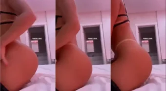 Maikelly Muhl toda ousada, sem roupa íntima!