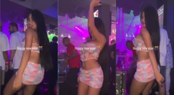 Rolou na internet a Praew Asian fazendo o maior sucesso na balada!