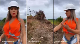 Vídeo delicioso da incrível Maikelly toda cheia de charme de peã!