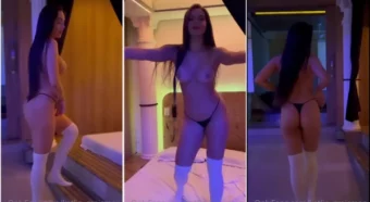 Vídeo ousado da Ketlin Groisman com aquele fio dental que arrasa!