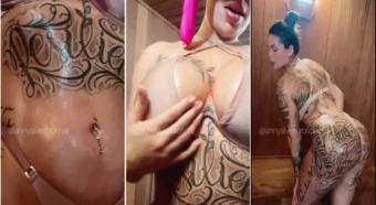 Anny Alves, toda cheia de graça, curtindo seu Privacy com seu rabão, se recompensando