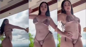 Heidy Garcia, a gostosona de biquíni cheio de atitude