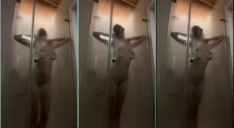 Irina ousada do OnlyFans despida no chuveiro