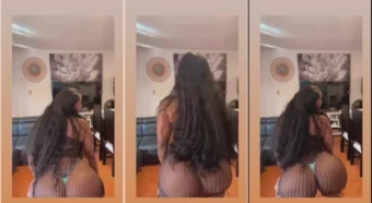 Karen Vasquez, com seu corpão malhado, rebolando de um jeito irresistível