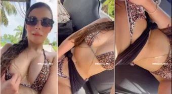 Manu, toda bombada e gostosa, aparece em um vídeo se aventurando na própria satisfação