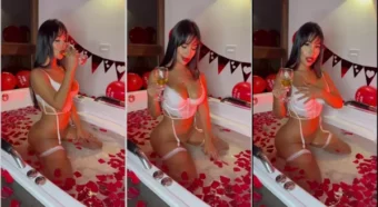 Na banheira, a Salma_Exclusive tá toda provocante!