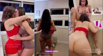 Vídeo da Kerolay Chaves com uma gata safadinha e um popozão irresistível