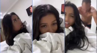 A Karlyane Menezes deixou o cara se jogar com tudo!