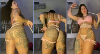 Anny Alves, toda tatuada e cheia de atitude, arrasa em um vídeo quentíssimo!