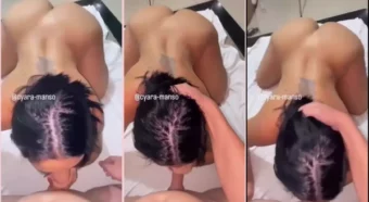 Cyara Manso na surra de pau toda molhada