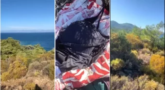 Irina fazendo um vídeo safado sem roupa no meio da natureza