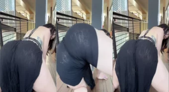 Pote de pêssego com rabinho, embalagem com quatro unidades