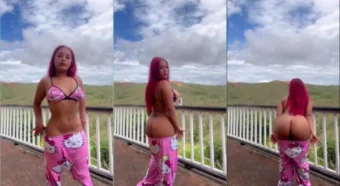 A linda Stephany Silva exibindo seus encantos