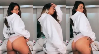 Cauuution mostrando seu bundão voluptuoso