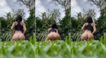 Diana Maia, a gostosa, se arrastando de quatro