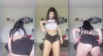 Kinechan manda muito bem no rebolado, viu? É de deixar qualquer um babando!