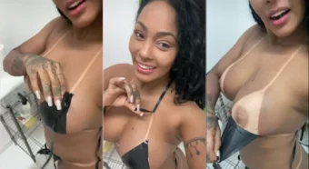 Rosiane Pinheiro, uma morena cheia de curvas, está mostrando todo o seu charme