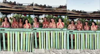 Sabrina di Martini dando uma lambida nos dedinhos do malandro