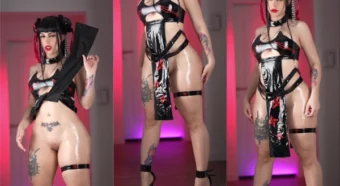 Vídeo da Demon Mika no OnlyFans, toda de safadinha e fantasiada!