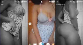 Amanda Luz, essa gostosa safadinha, mandando ver na dança sem roupa íntima!