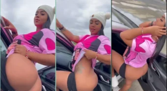 Andreamolina toda periguete dentro do carro