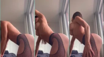 Estefania Sierra se mostrando sem roupa