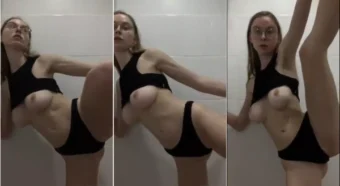 Irina, a linda e encorpada, tá dando show no vídeo de um jeito irresistível