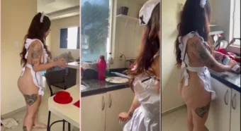 Kinechan no OnlyFans, sem pornô, só curtindo a gozada