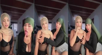 Lalila Massu aproveitando a malícia com sua amiga de peitões na diversão danada