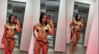 Moreninha poderosa, toda charmosa, Daniela Antury de lencinho