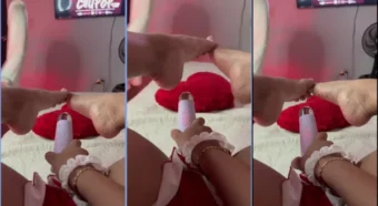 Natalia Galvis usou um vibrador na bucetinha e teve um prazer incrível