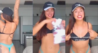 Olha só o vídeo da gata arrasando na dança, bem de boas!