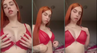 Rolou um vazamento da Brendita, toda ousada de calcinha!