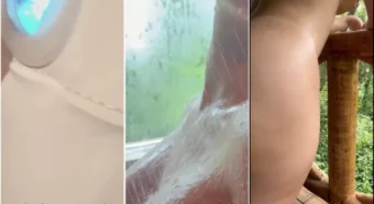 Rolou um vídeo vazado da Kerolay Chaves toda nua, se banhando