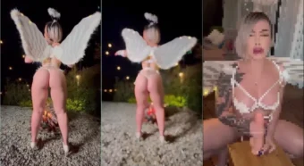 Verónica Obando mostrando o corpão e a xoxota irresistível