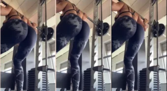 A famosa Natalia Rincon arrasando na academia!